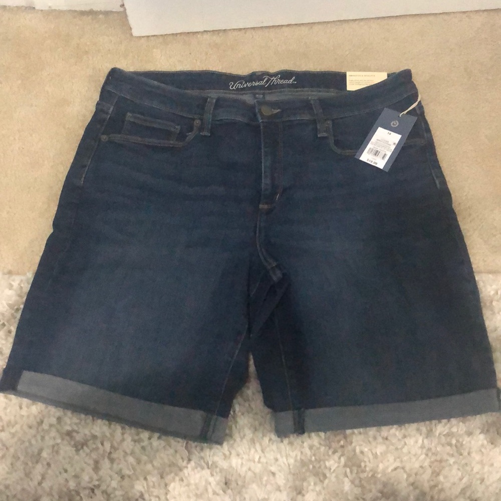 Universal thread Bermuda shorts.